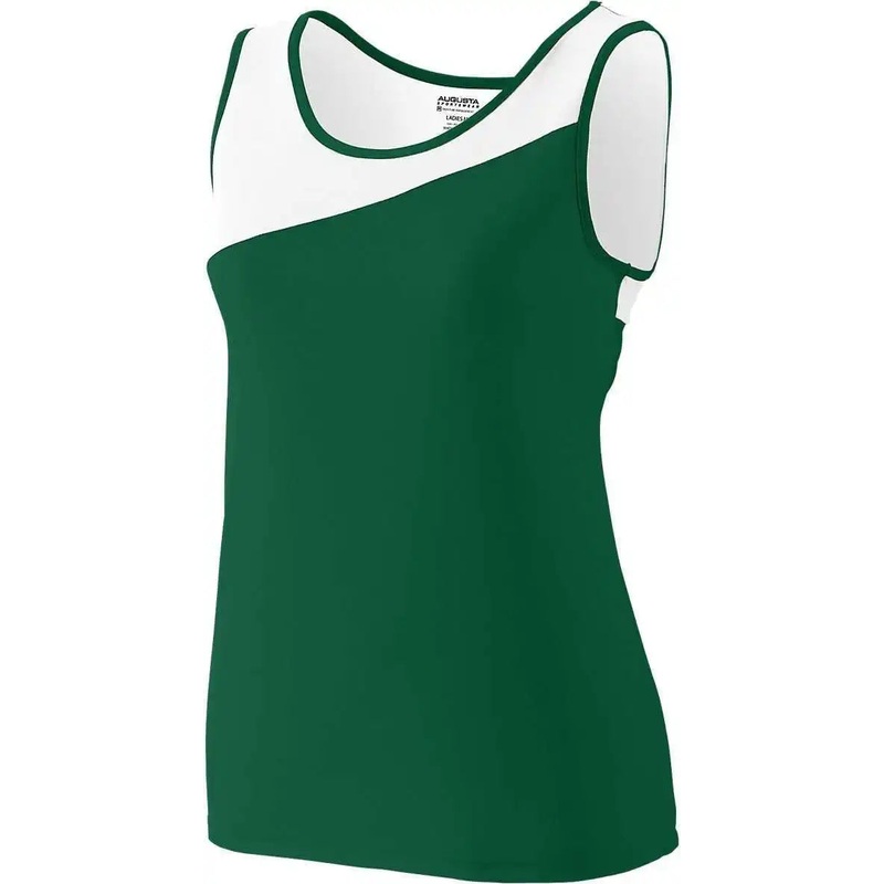 Augusta 354 Ladies Accelerate Jersey – Dark Green White
