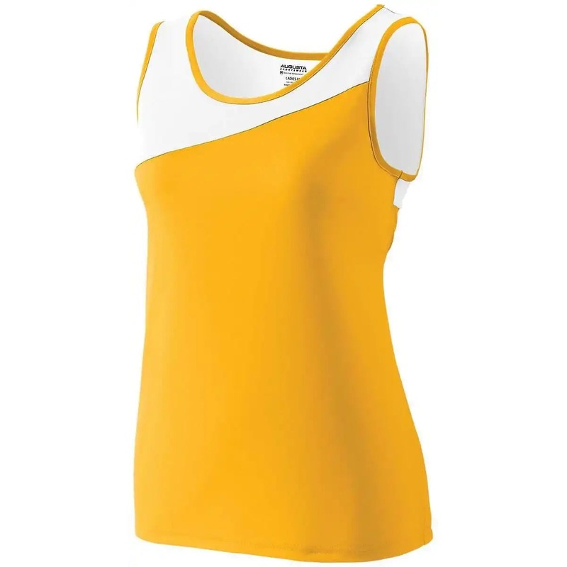 Augusta 354 Ladies Accelerate Jersey – Gold White