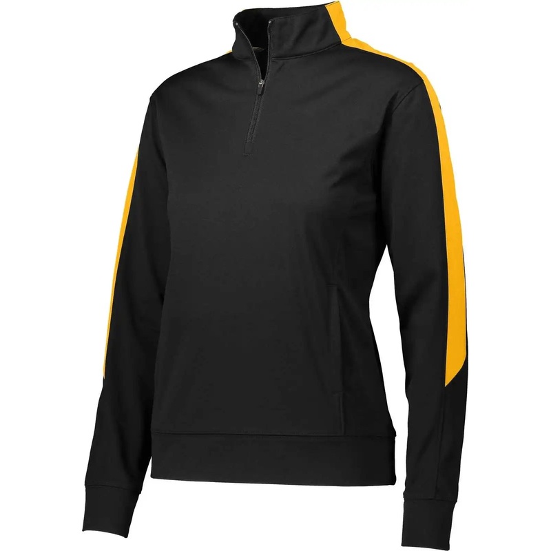 Augusta 4388 Ladies Medalist 2.0 Pullover – Black Gold