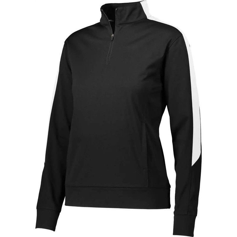 Augusta 4388 Ladies Medalist 2.0 Pullover – Black White