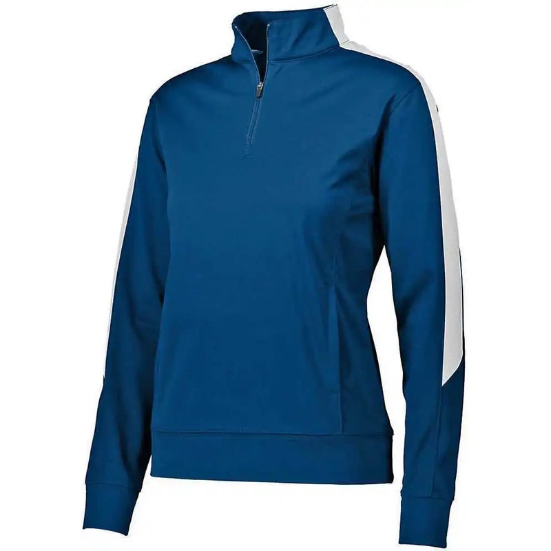 Augusta 4388 Ladies Medalist 2.0 Pullover – Navy White