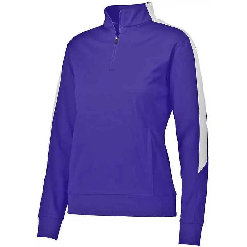 Augusta 4388 Ladies Medalist 2.0 Pullover – Purple White