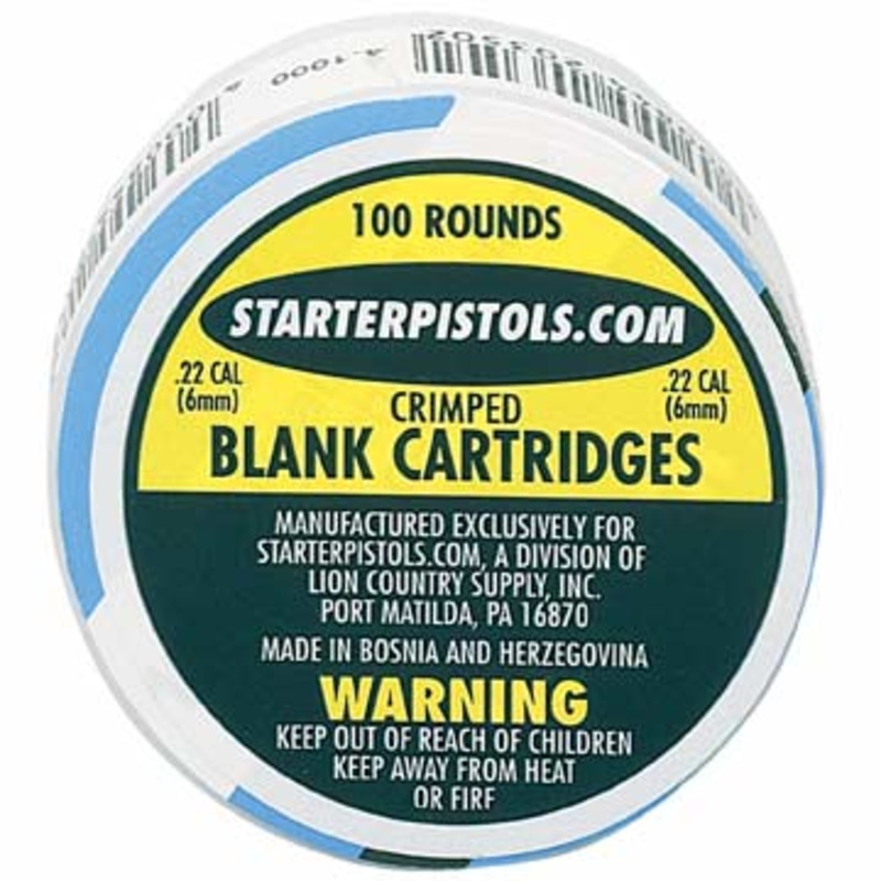 Crimped Blanks .22 – Tin of 100