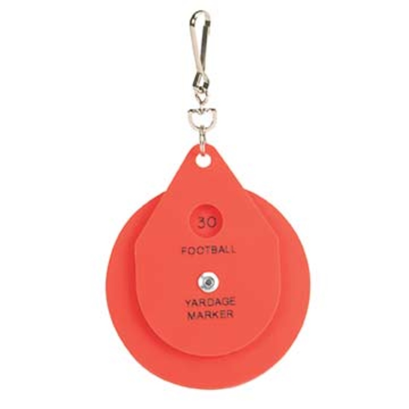 Markwort Yardmark with Clip – Orange