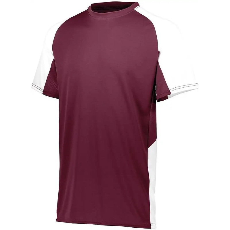 Augusta 1517 Cutter Jersey – Maroon White