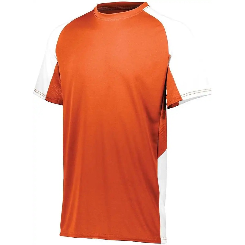 Augusta 1518 Youth Cutter Jersey – Orange White