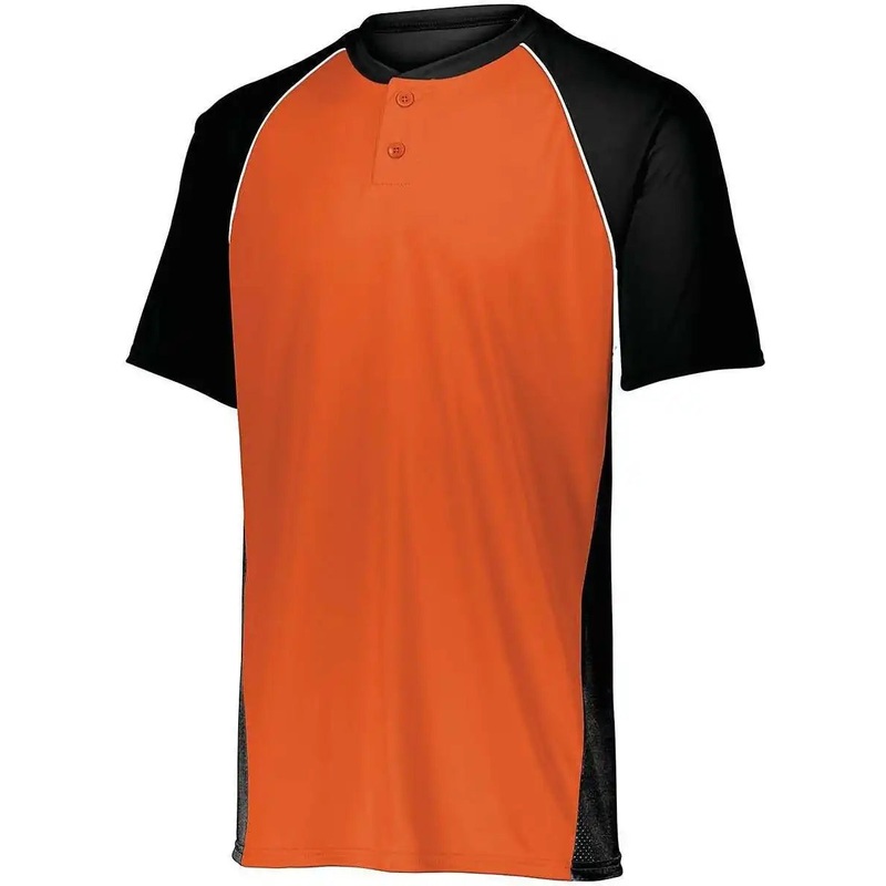 Augusta 1561 Youth Limit Jersey – Black Orange White