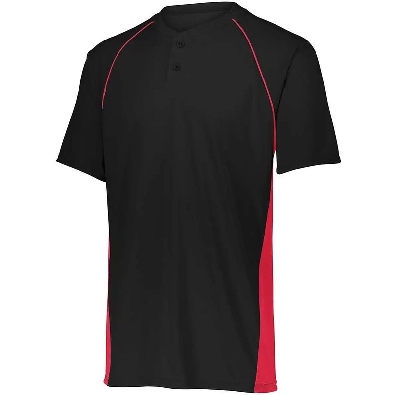 Augusta 1561 Youth Limit Jersey – Black Red