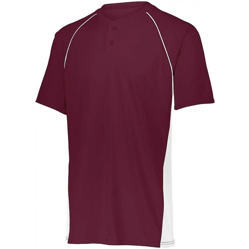 Augusta 1561 Youth Limit Jersey – Maroon White