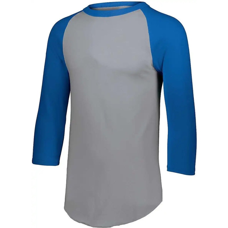 Augusta 4420 Baseball Jersey 2.0 – Athletic Heather Royal