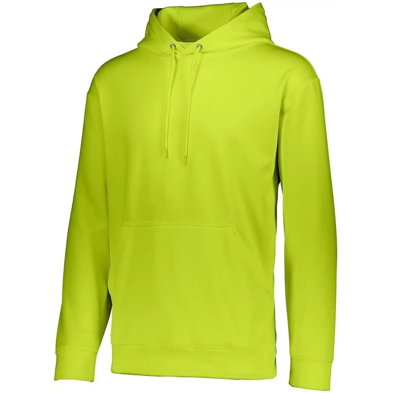 Augusta 5505 Wicking Fleece Hooded Sweatshirt – Lime