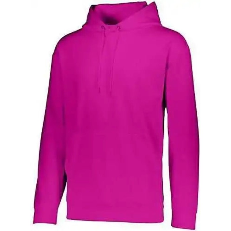 Augusta 5505 Wicking Fleece Hooded Sweatshirt – Power Pink