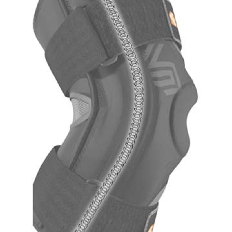 Shock Doctor Knee Stabilizer with Flexible Support Stays – Black