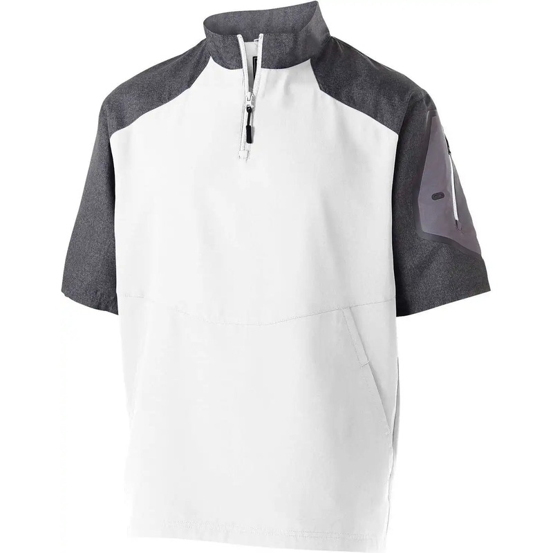 Holloway 229545 Raider Pullover Short Sleeve – Carbon Print White
