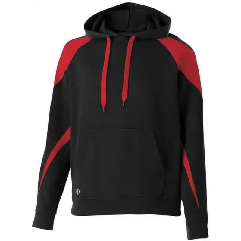 Holloway 229546 Prospect Hoodie – Black Scarlet