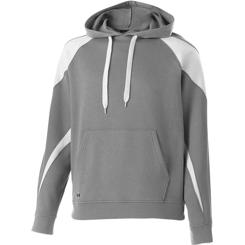 Holloway 229546 Prospect Hoodie – Charcoal Heather White