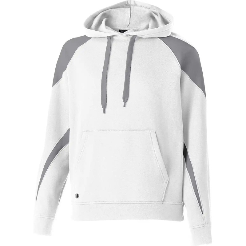 Holloway 229546 Prospect Hoodie – White Charcoal Heather