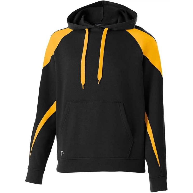 Holloway 229646 Youth Prospect Hoodie – Black Light Gold