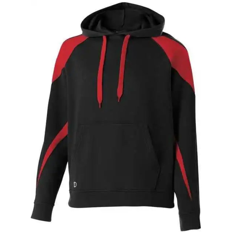 Holloway 229646 Youth Prospect Hoodie – Black Scarlet