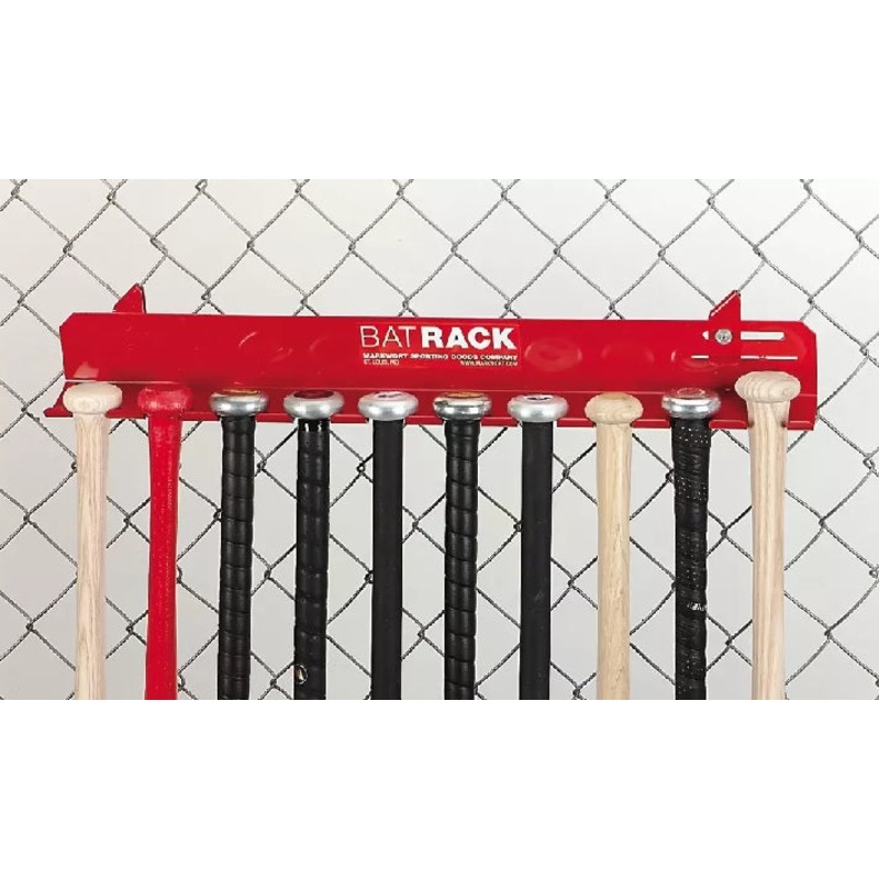 Aluminum Fence Bat Rack