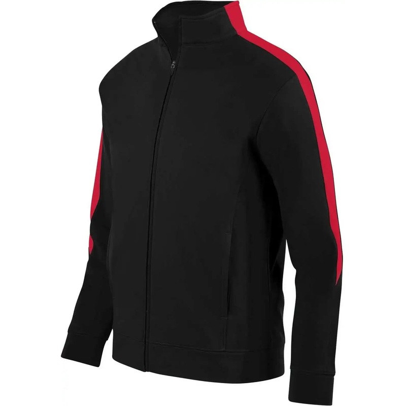 Augusta 4396 Youth Medalist Jacket 2.0 – Black Red
