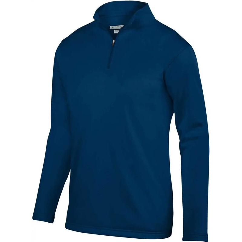 Augusta 5507 Wicking Fleece 1/4 Pullover – Navy