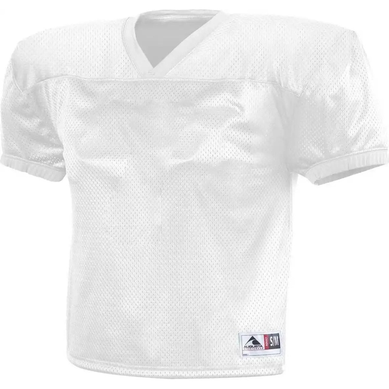Augusta 9506 Youth Dash Practice Jersey – White