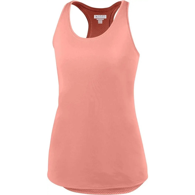 Augusta 2434 Ladies Sojourner Tank – Coral