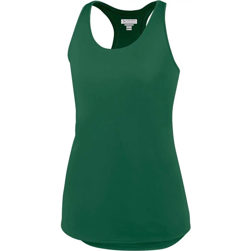 Augusta 2434 Ladies Sojourner Tank – Dark Green