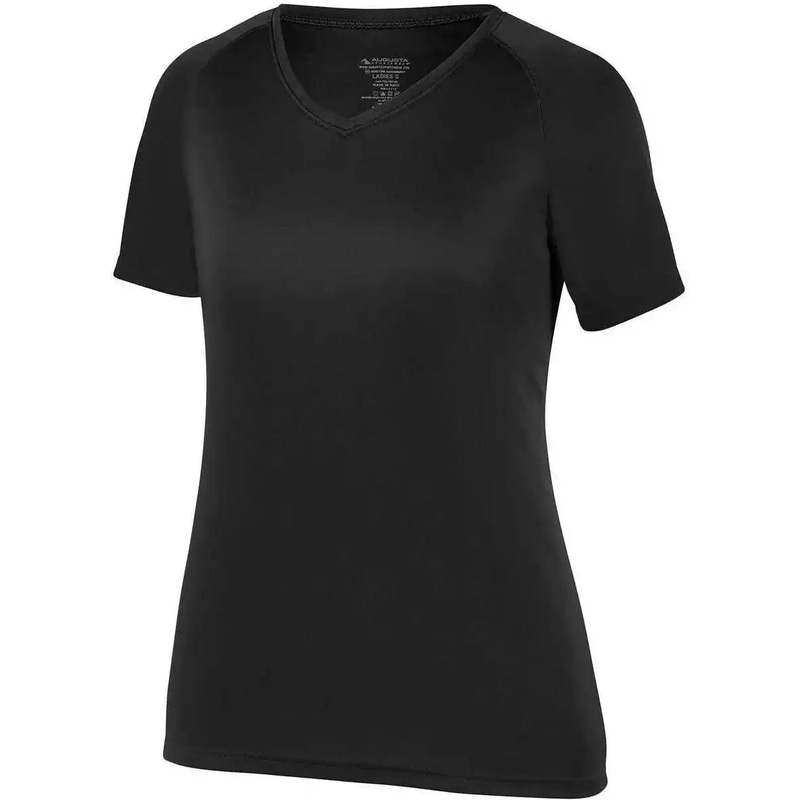 Augusta 2792 Ladies Attain Wicking Shirt – Black