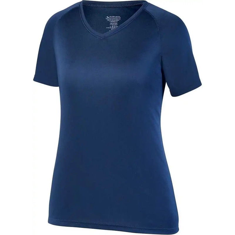 Augusta 2792 Ladies Attain Wicking Shirt – Navy