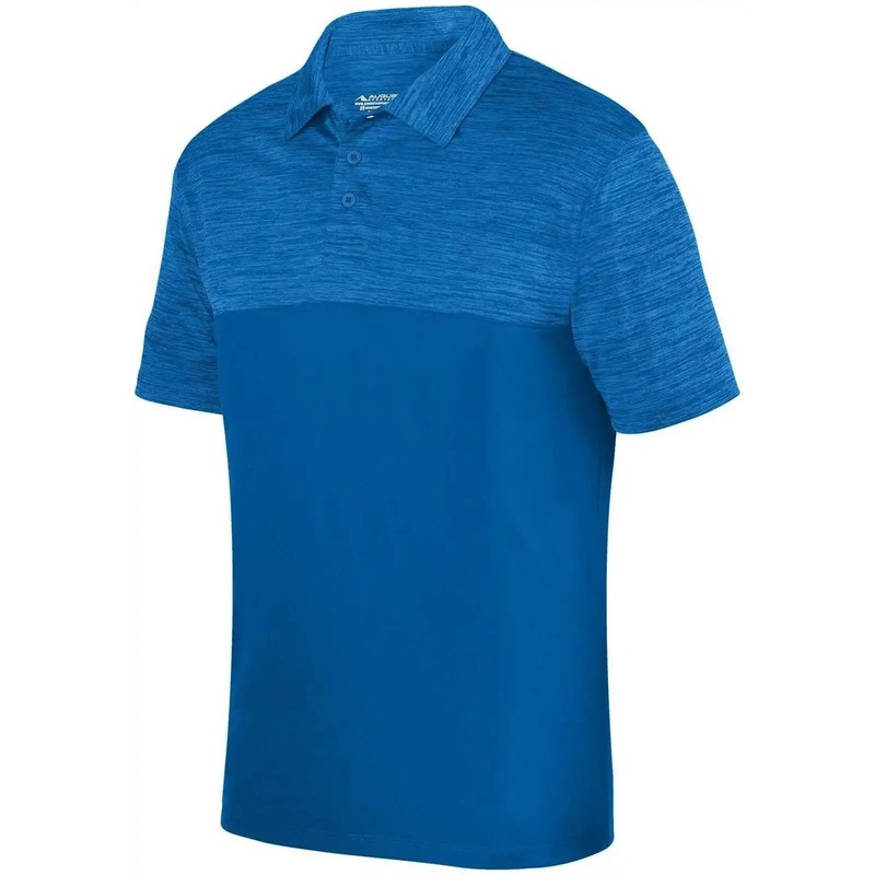 Augusta 5412 Shadow Tonal Heather Sport Shirt – Royal