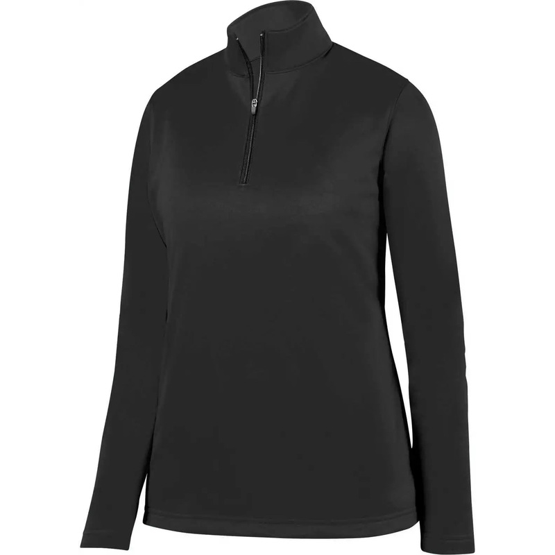 Augusta 5509 Ladies Wicking Fleece Pullover – Black