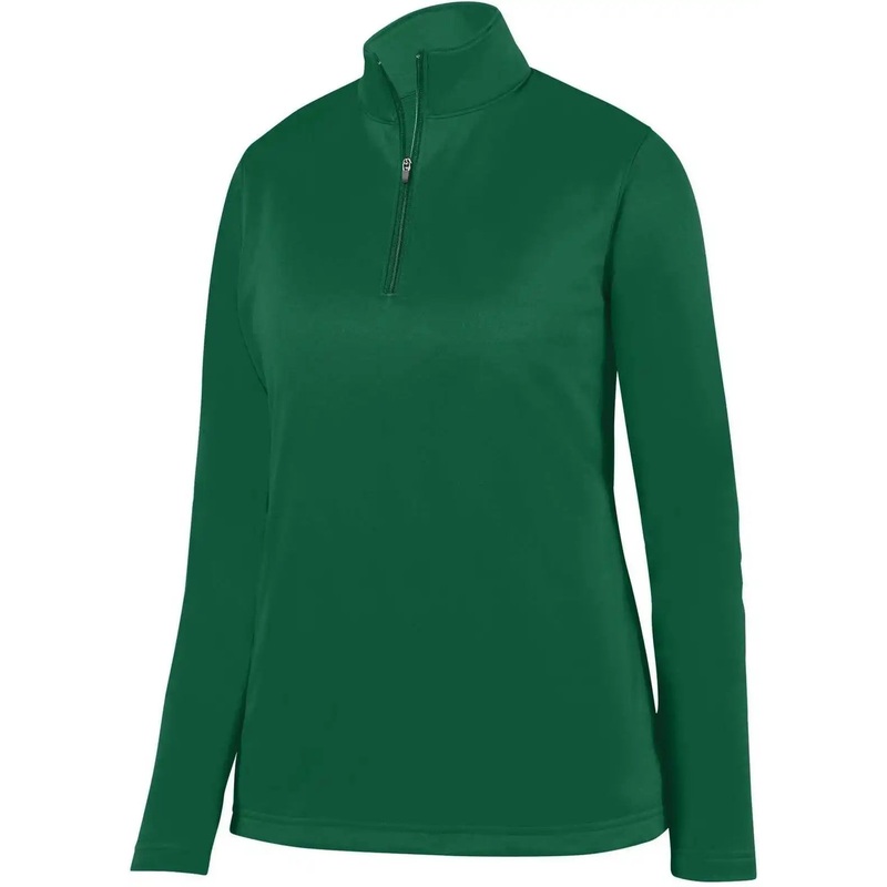 Augusta 5509 Ladies Wicking Fleece Pullover – Dark Green