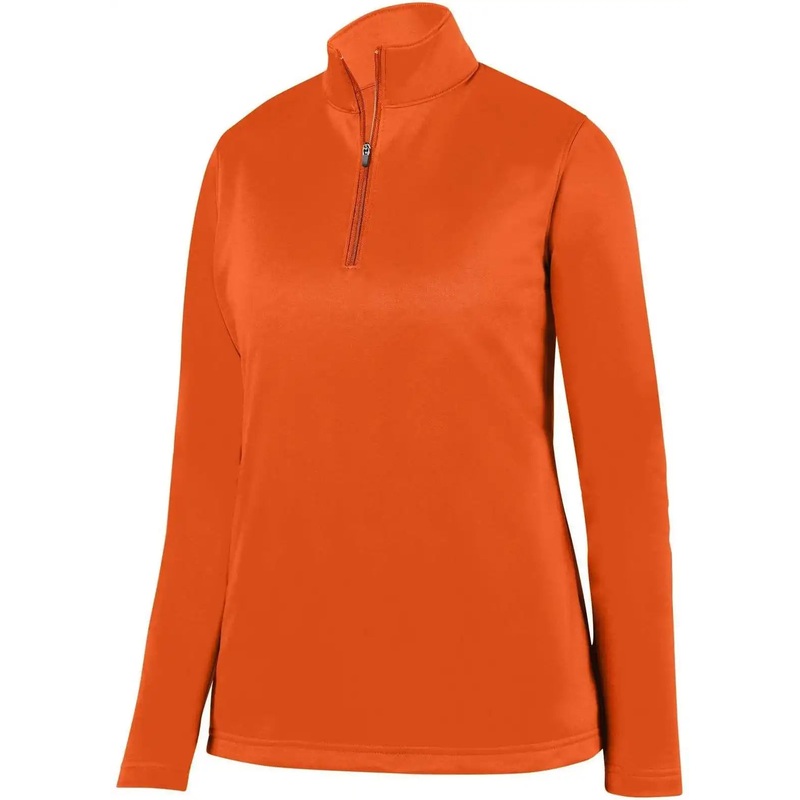 Augusta 5509 Ladies Wicking Fleece Pullover – Orange
