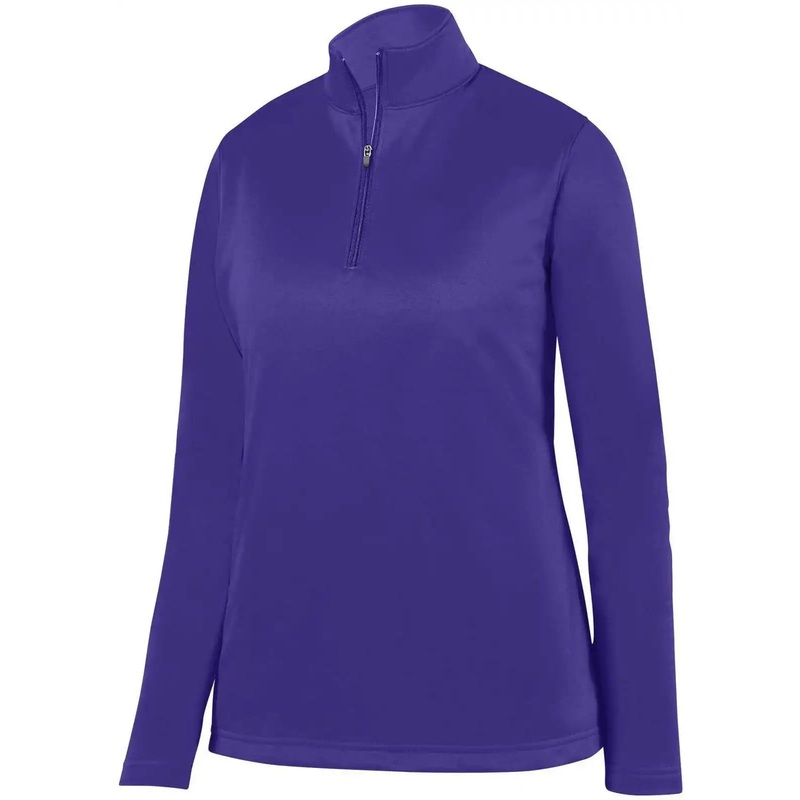 Augusta 5509 Ladies Wicking Fleece Pullover – Purple