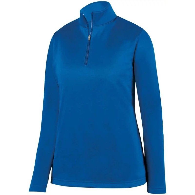 Augusta 5509 Ladies Wicking Fleece Pullover – Royal
