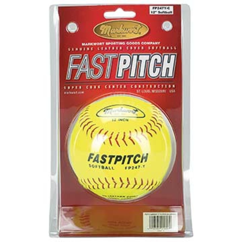 Markwort 12 FP Softball Yellow – Clamshell