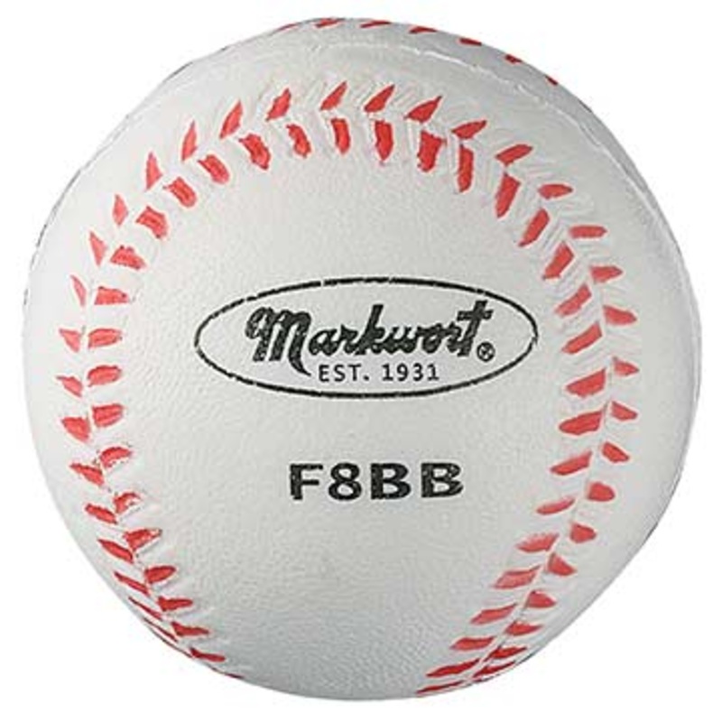 Markwort Sponge Foam 8 Baseballs – Dozen