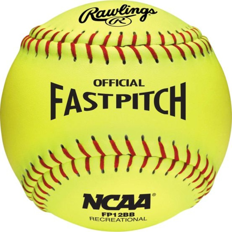 Rawlings 12 NCAA Fastpitch Softballs – Dozen