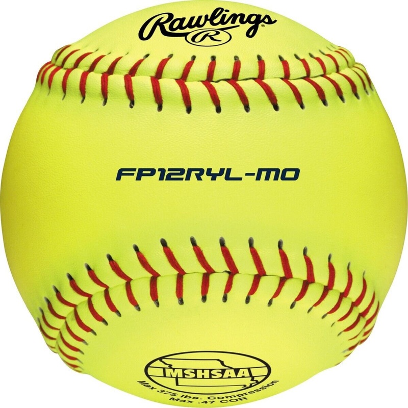 Rawlings 12 NFHS Softballs Missouri – Dozen