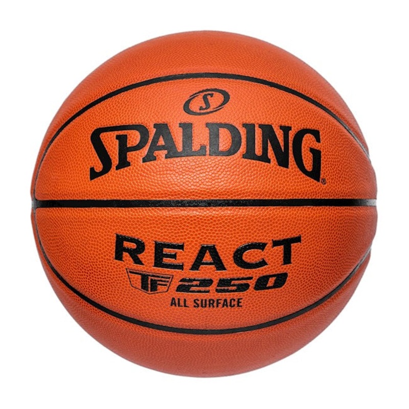 Spalding React TF-250 Basketball 27.5 Bulk Deflate