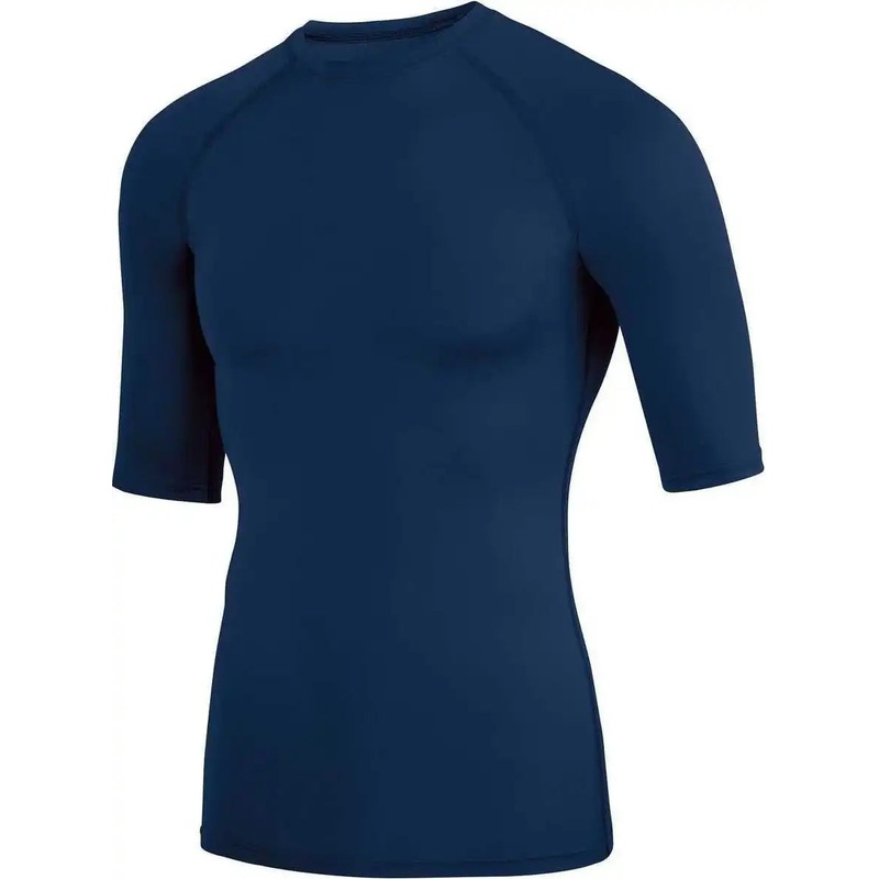 Augusta 2606 Hyperform Compression Half Sleeve Shirt – Navy