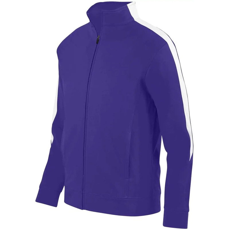 Augusta 4395 Medalist Jacket 2.0 – Purple White