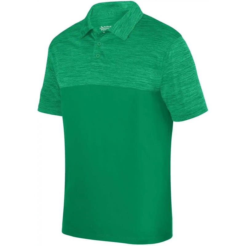 Augusta 5412 Shadow Tonal Heather Sport Shirt – Kelly