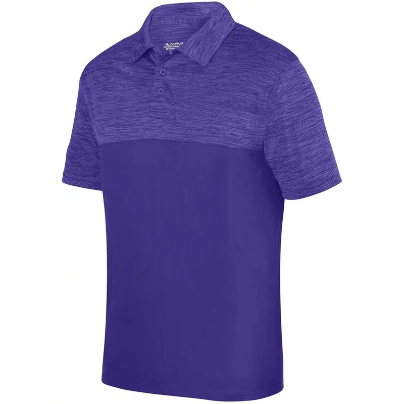 Augusta 5412 Shadow Tonal Heather Sport Shirt – Purple