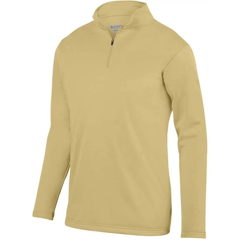 Augusta 5507 Wicking Fleece 1/4 Pullover – Vegas Gold