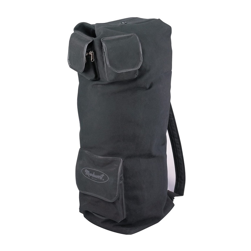 Markwort Deluxe Top Load Duffle Bag – Black