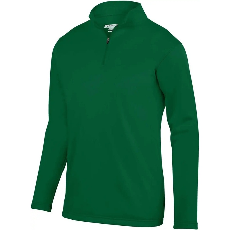 Augusta 5507 Wicking Fleece 1/4 Pullover – Dark Green