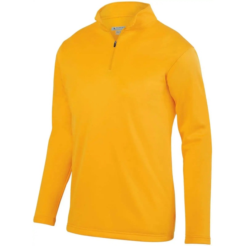 Augusta 5507 Wicking Fleece 1/4 Pullover – Gold